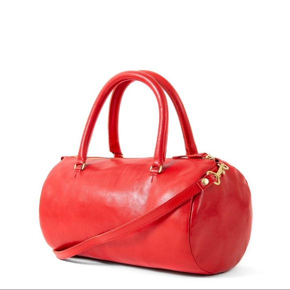 Clare V Handbags - Clare V. Grande Pepe Cherry Red